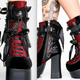 Image for article titled Is This Shoe OK? The Demonia-Brand Lolita Goth Platform Bootie